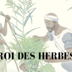 roi des herbes image IA