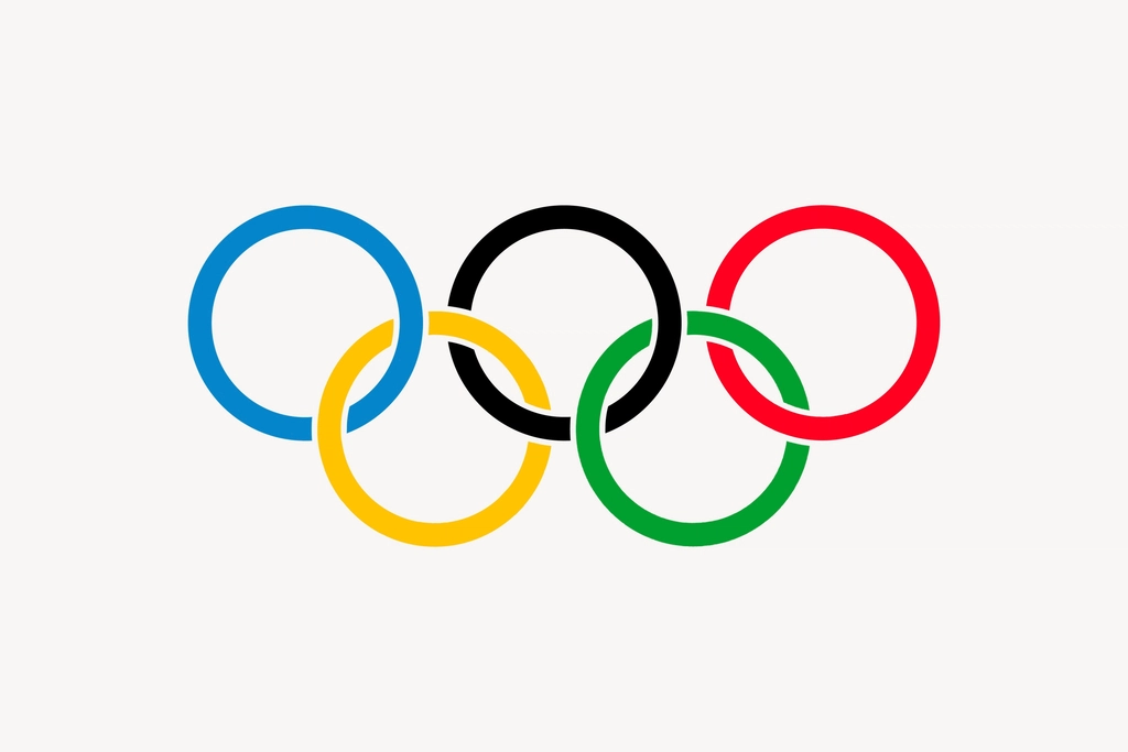 Olympic symbols clipart, illustration vector