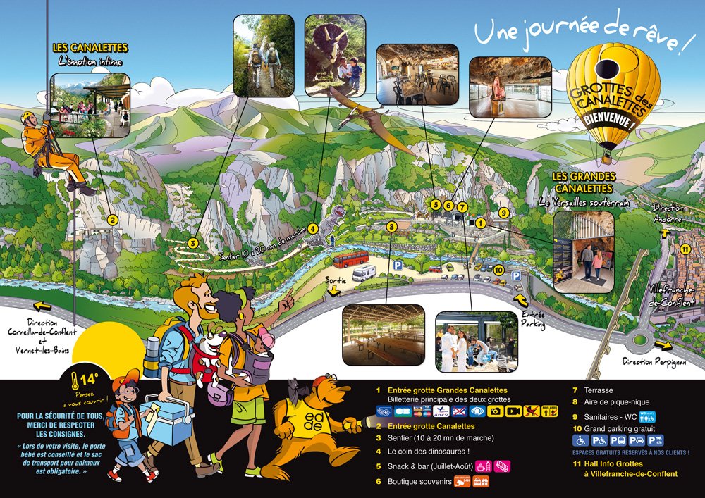 Création de carte touristique et création de plan de ville avec Récréacom