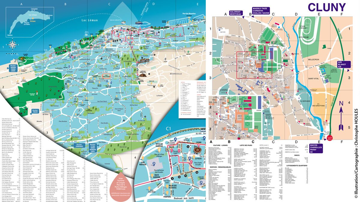 création plan de ville