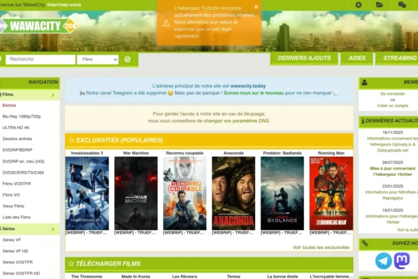 Wawacity bloqué en 2026 : ce que cache vraiment ce vieux géant du téléchargement
