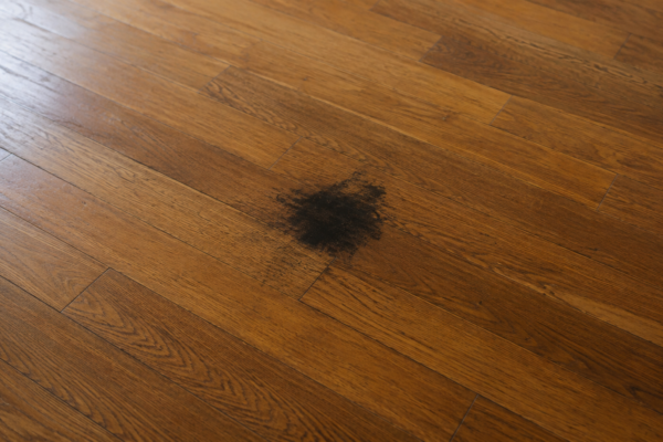 Tâche noire sur parquet : comment identifier et éliminer sans abîmer le bois ?