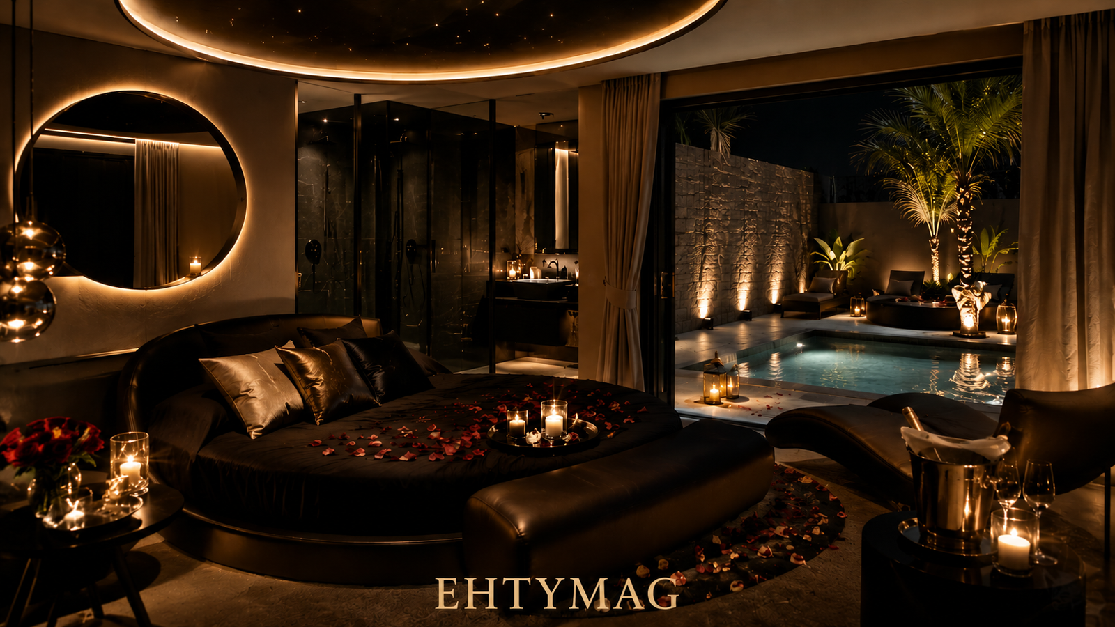 Love room, secret room, pool villa