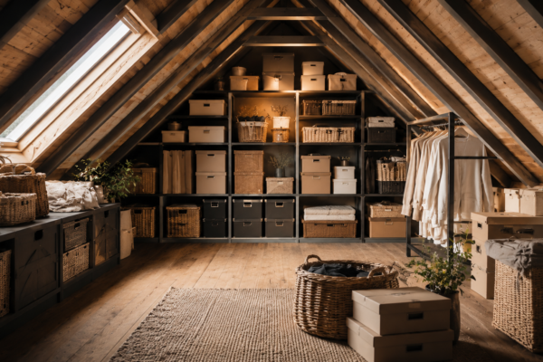 Optimiser votre grenier sans finir enseveli sous les cartons