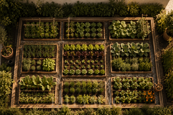 Plan potager rectangulaire : la méthode qui paie
