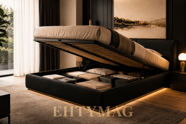 Avantages d’un lit-coffre : le rangement malin