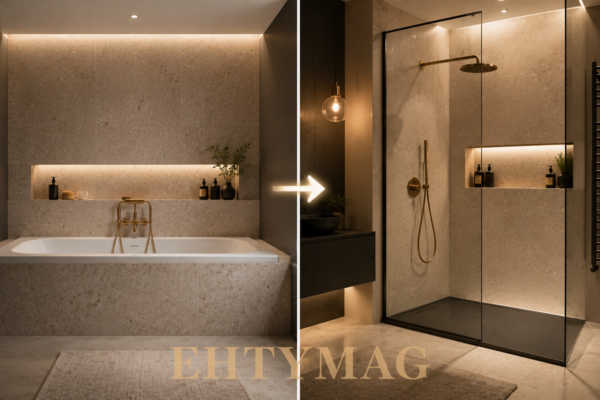 Budget pour remplacer une baignoire par une douche : le vrai prix